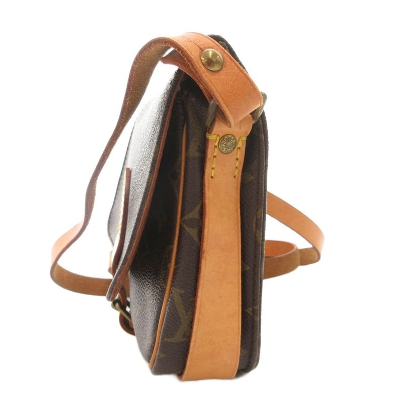 Louis Vuitton Monogram Cartesiere PM Shoulder Bag Crossbody M51254 Flap Square
