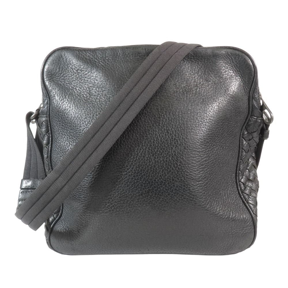 Bottega Veneta Cervo Messenger Shoulder Bag Crossbody Crossbody Leather Black