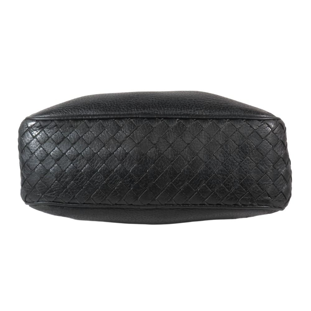 Bottega Veneta Cervo Messenger Shoulder Bag Crossbody Crossbody Leather Black