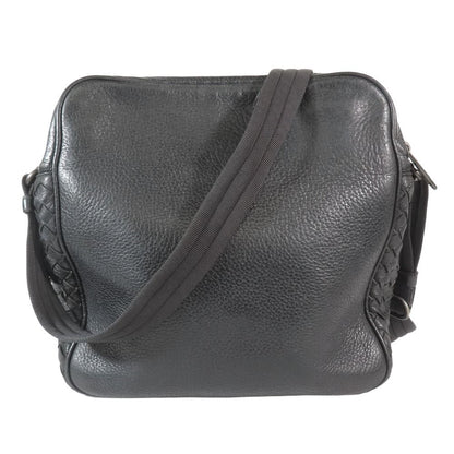 Bottega Veneta Cervo Messenger Shoulder Bag Crossbody Crossbody Leather Black