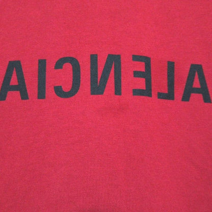 Good item BALENCIAGA 2022 model Mirror logo print short sleeve T-shirt XS size