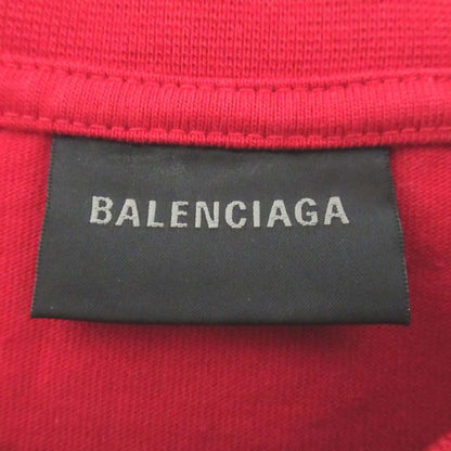 Good item BALENCIAGA 2022 model Mirror logo print short sleeve T-shirt XS size