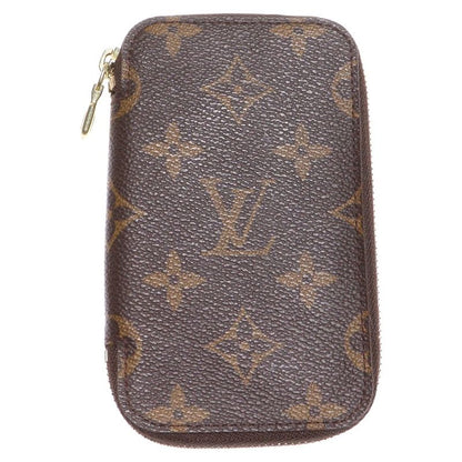 Louis Vuitton Monogram Pochette 6cles Leather Key Case Brown M62610
