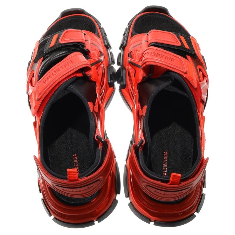 Balenciaga Track Sandal Track Sandals Red