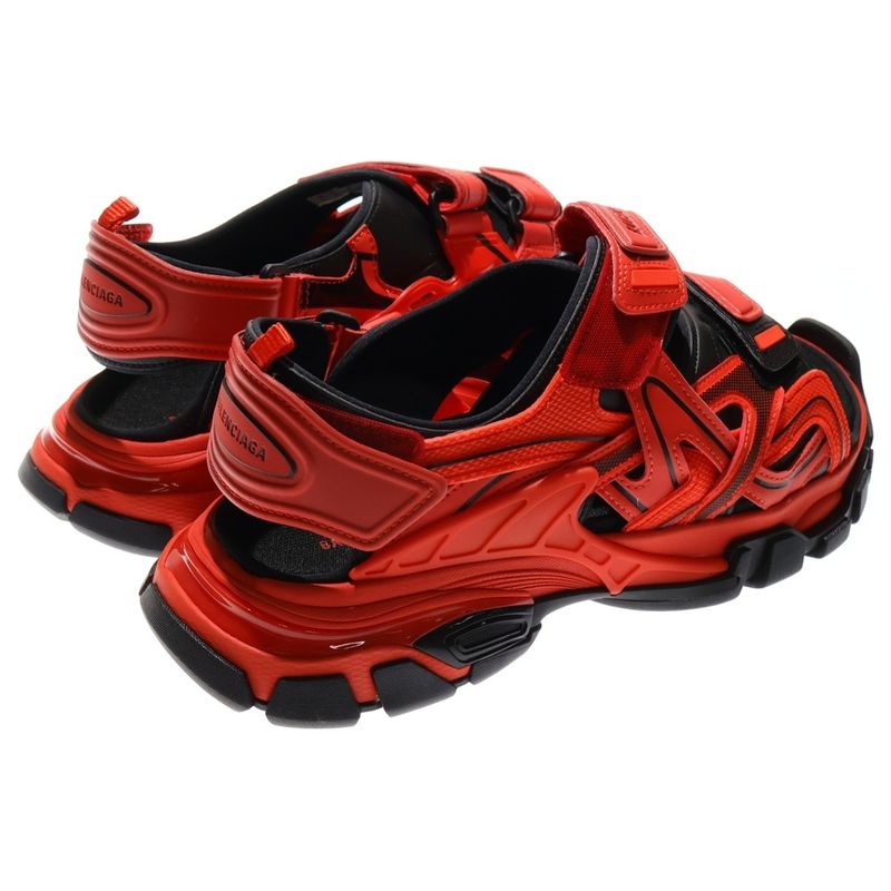 Balenciaga Track Sandal Track Sandals Red