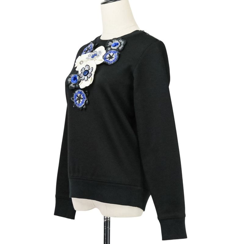 Good item CHANEL Camellia Corsage Coco Mark Flower Sweatshirt Sweatshirt P52492