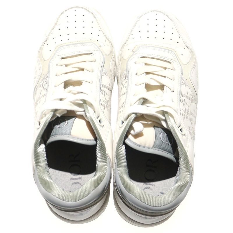 Dior Oblique Low Cut Low Top Sneakers White 21cdc