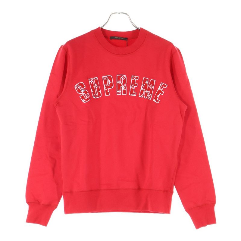 Louis Vuitton 17aw × Supreme Arc Logo Crewneck Supreme Arch Logo Crewneck