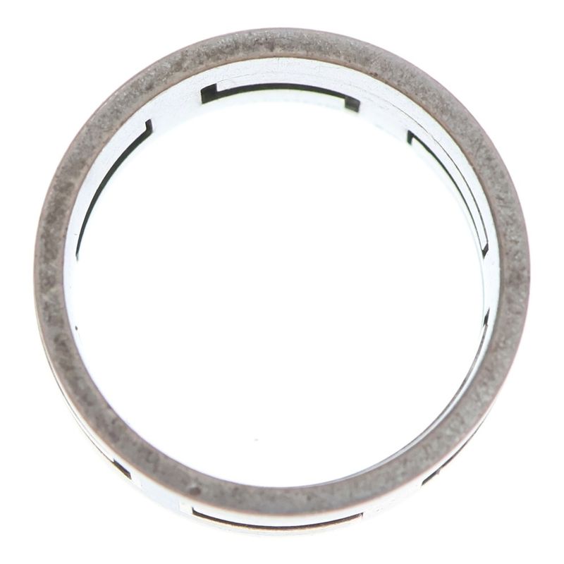 Hermes Move Ash Ring Silver X Black Ag925 #56 8.0g