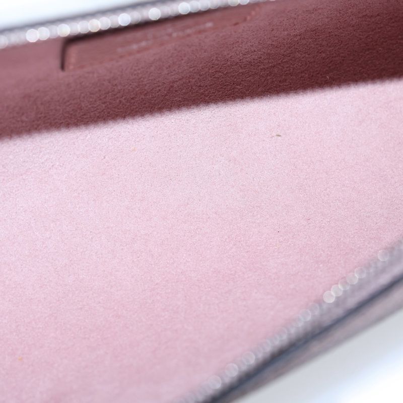 Louis Vuitton Trousse Elisabeth Monogram Mahina Punching Leather Magnolia