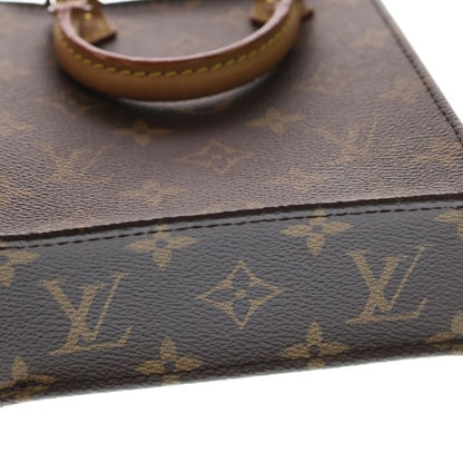 Louis Vuitton Petite Sac Monogram PVC Leather 2way Hand Shoulder Bag Gold