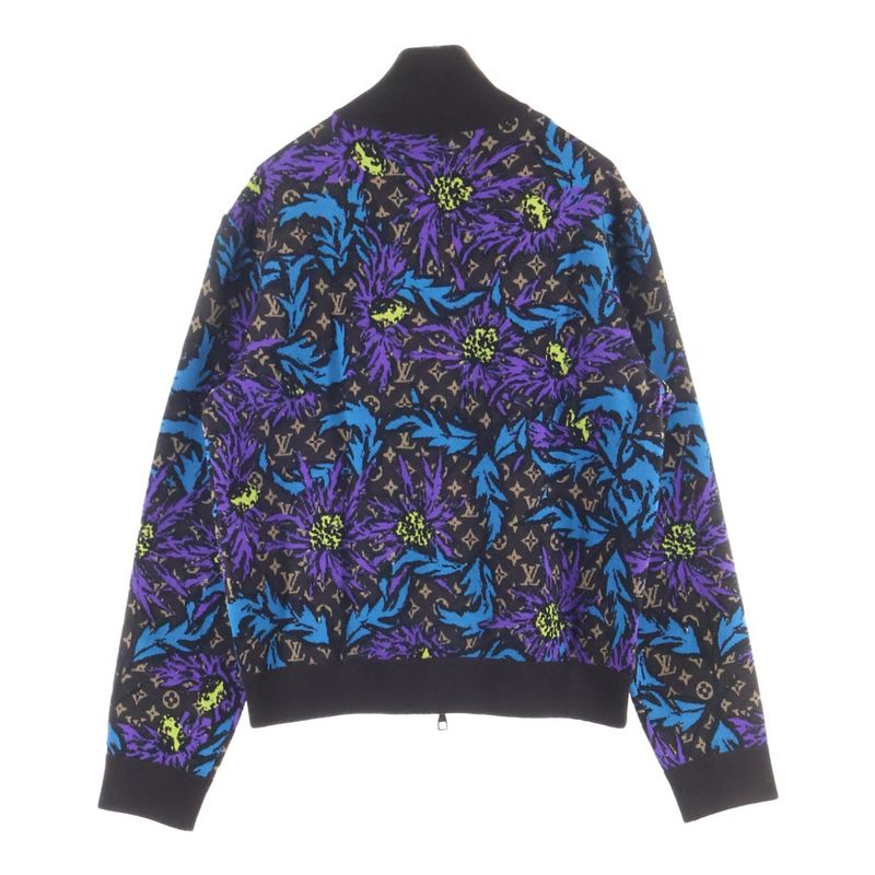 Louis Vuitton 23ss Monogram Thistle Zip Up Jacket Rm231 Uh8 Hon96w Multi