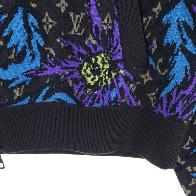 Louis Vuitton 23ss Monogram Thistle Zip Up Jacket Rm231 Uh8 Hon96w Multi