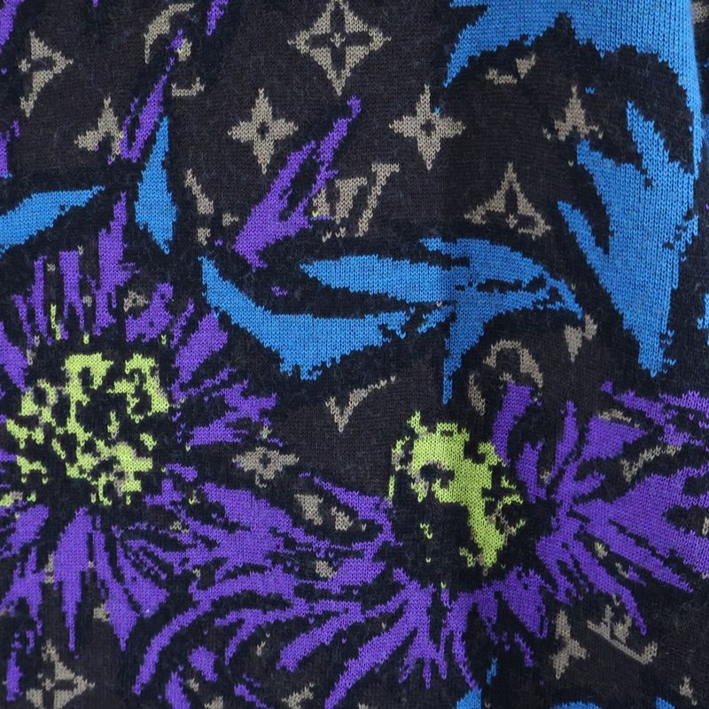 Louis Vuitton 23ss Monogram Thistle Zip Up Jacket Rm231 Uh8 Hon96w Multi