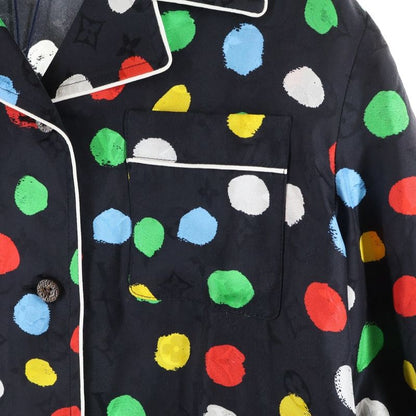 Louis Vuitton 23ss ×yk L S Pajama Shirt Rw231j Vd4 Fobl29 × Yayoi Kusama