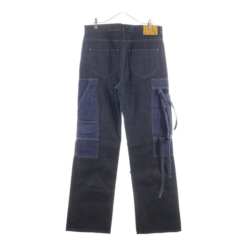 Louis Vuitton 22aw Karakoram Denim Trousers Rm222v Ns9 Hnd05w Karakoram Denim