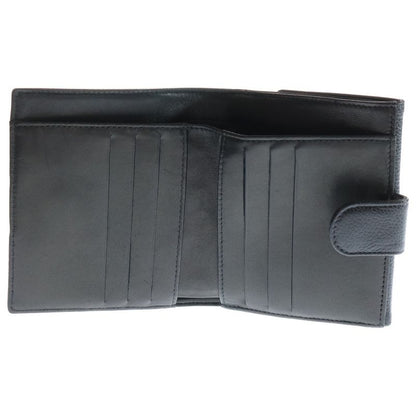 Chanel Cocomark Bifold Wallet Black Caviar Skin Coin Purse Coin Case