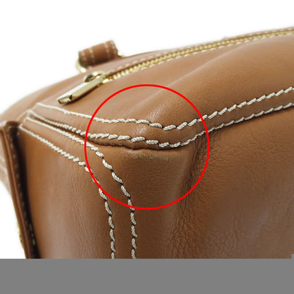 Celine Bag Women'S Brand Handbag Boogie Bag Leather Camel Brown Stylish []