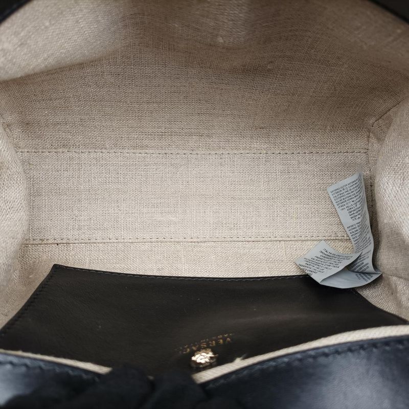 Versace (Versace) VERSACE Palazzo Empire Black Leather CLG 401 676 700 041