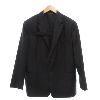 Dior Homme Dior Homme Setup Suit Tailored Jacket Pants Virgin Wool Twill Strap