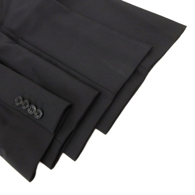 Dior Homme Dior Homme Setup Suit Tailored Jacket Pants Virgin Wool Twill Strap