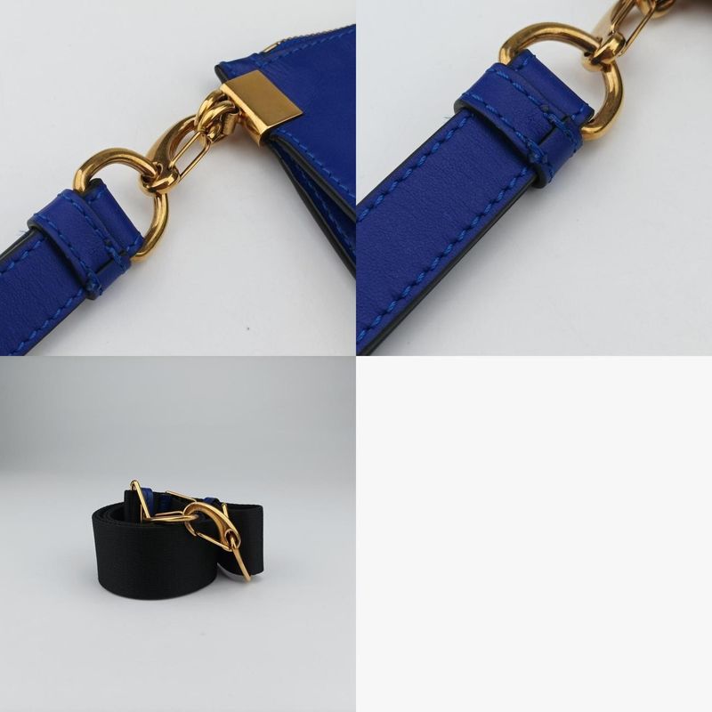 Versace (Versace) VERSACE La Medusa Blue Leather