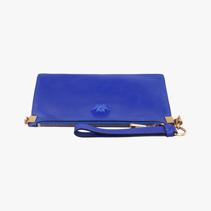 Versace (Versace) VERSACE La Medusa Blue Leather