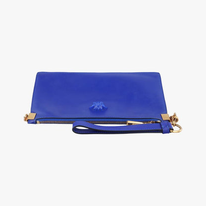 Versace (Versace) VERSACE La Medusa Blue Leather