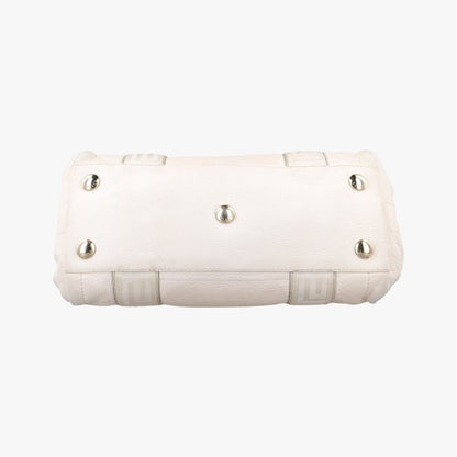 Versace VERSACE Zucca White Leather