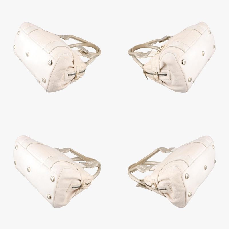 Versace VERSACE Zucca White Leather