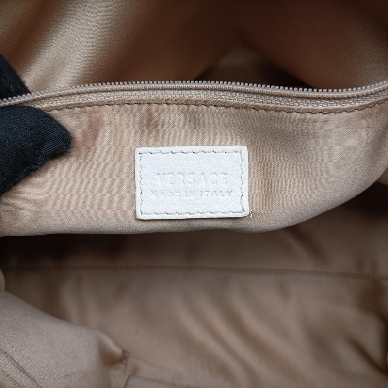 Versace VERSACE Zucca White Leather