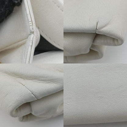 Versace (Versace) VERSACE Palazzo Medusa White Leather CLG 120 756 069 339