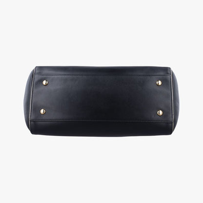 Versace (Versace) VERSACE Medusa Medallion Black Leather CLG159230420181