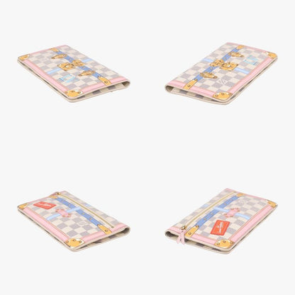 LOUIS VUITTON Summer Trunk Pochette Weekend Azure x Multicolor Damier Camber