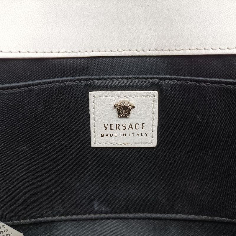 Versace (Versace) VERSACE La Medusa White Leather CLG287123726097