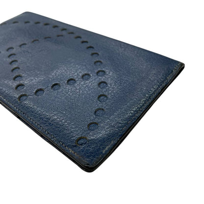 Em1213 Hermes Long Wallet Evelyne Navy-