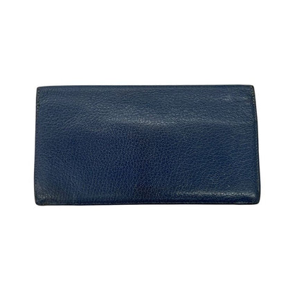 Em1213 Hermes Long Wallet Evelyne Navy-