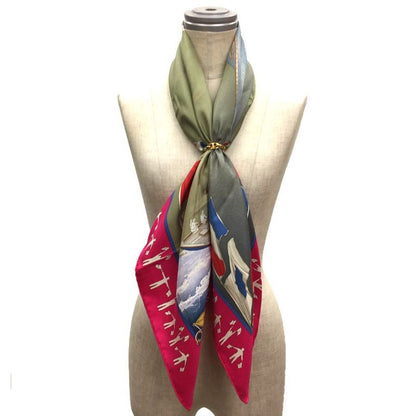 Hermes Carre 90 Scarf Yacht Pattern Aq7562