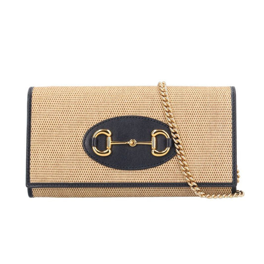 Gucci Horsebit 1955 Shoulder Bag Leather 621888 Beige Ladies Gucci Used Gucci