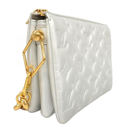 Louis Vuitton Shoulder Bag Couss in BB M20567 Silver 2-Way Bag Ladies