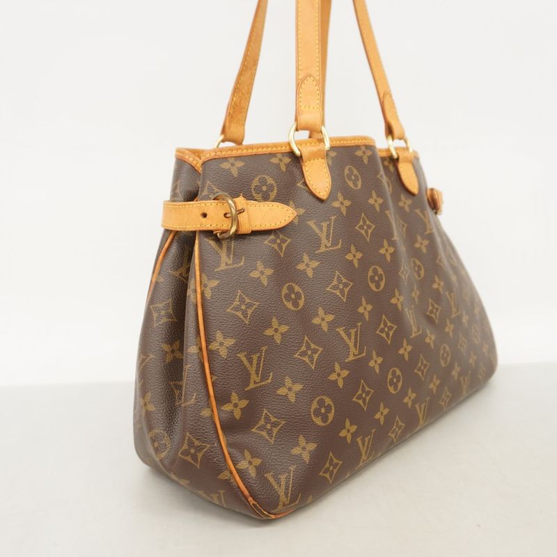 Louis Vuitton Tote Bag Monogram Batignolles Orizzontal M51154 Brown Ladies