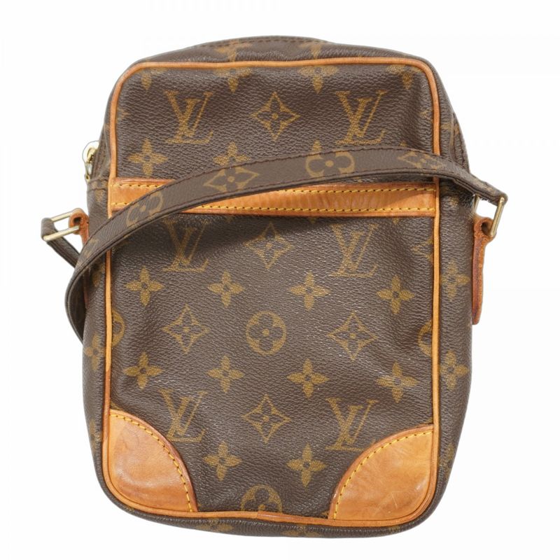 Louis Vuitton Shoulder Bag Monogram Danube M45266 Brown Ladies