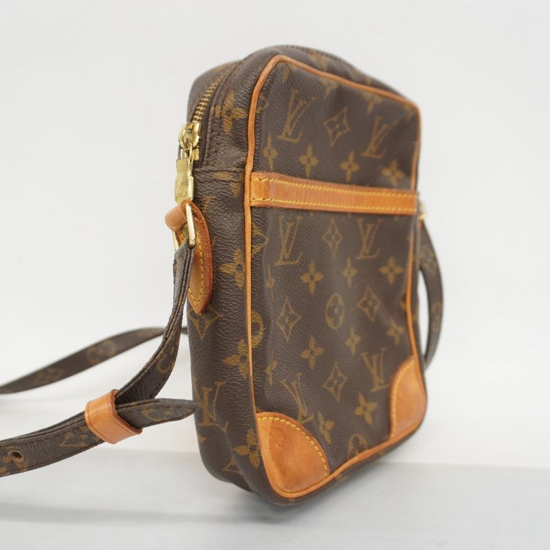 Louis Vuitton Shoulder Bag Monogram Danube M45266 Brown Ladies
