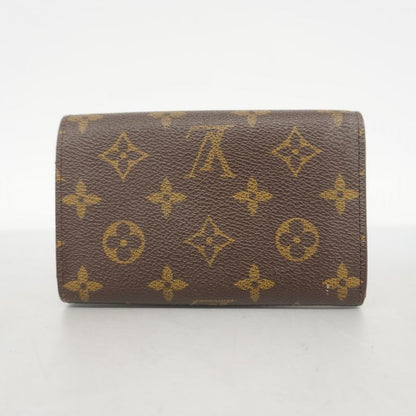 Louis Vuitton Wallet Monogram Porte Monnaie Vie Trésor M61730 Brown Ladies