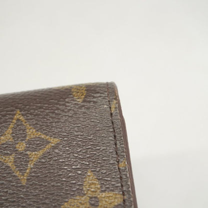 Louis Vuitton Wallet Monogram Porte Monnaie Vie Trésor M61730 Brown Ladies