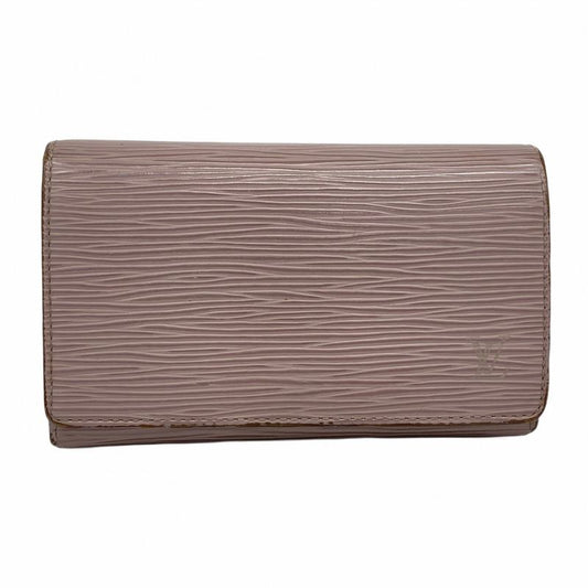 Louis Vuitton Wallet Epi Porte Monet Bier Tresor M6350b Lilla Women's