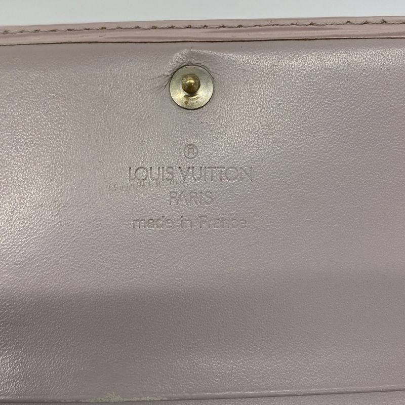 Louis Vuitton Wallet Epi Porte Monet Bier Tresor M6350b Lilla Women's