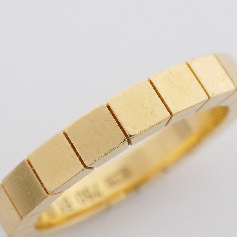 Cartier Ring Lanier 18k Yellow Gold Yellow Gold #51 Ladies