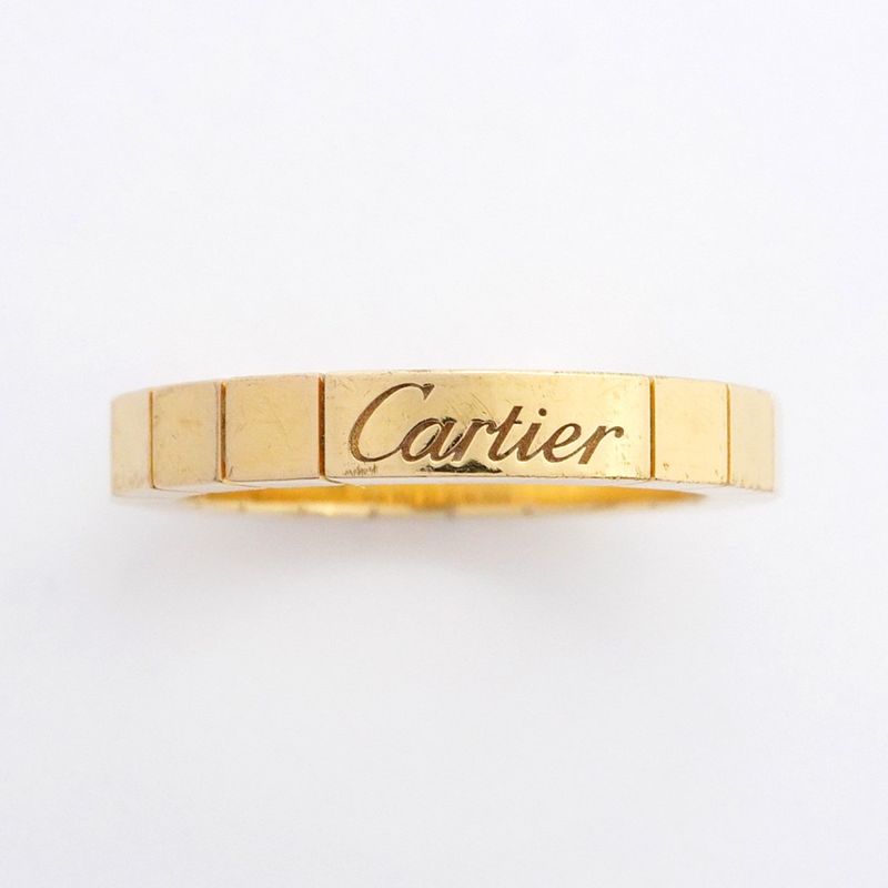 Cartier Ring Lanier 18k Yellow Gold Yellow Gold #51 Ladies