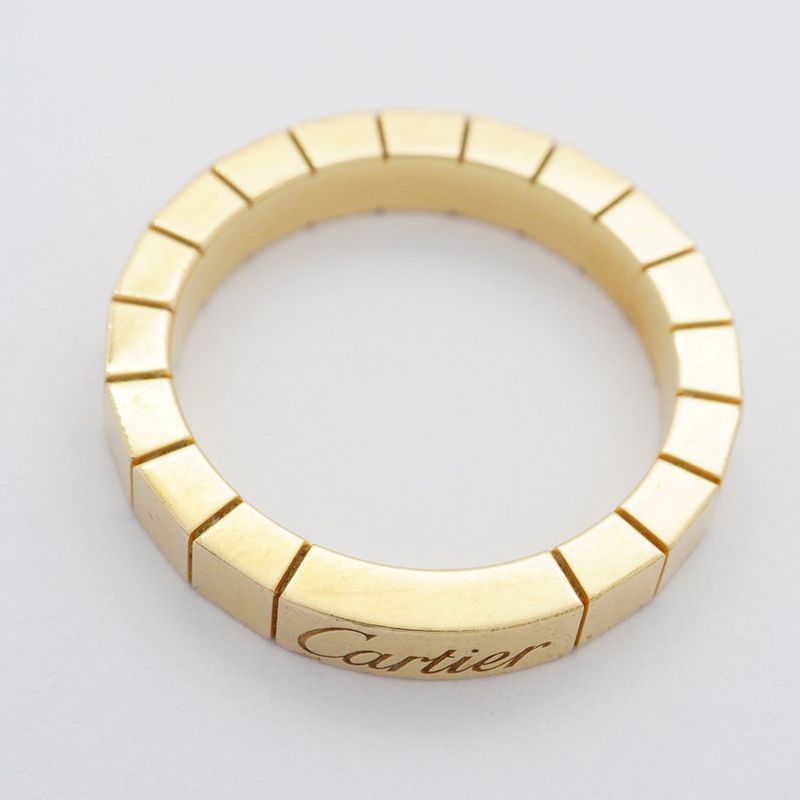 Cartier Ring Lanier 18k Yellow Gold Yellow Gold #51 Ladies